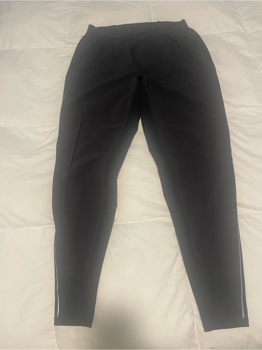 lululemon athletica Black Men's Joggers with Reflective Accents